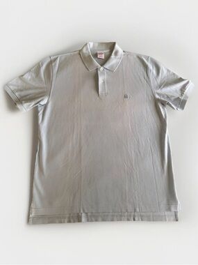 Brooks Brothers Polo Men Light Blue Performance Pique Cotton. Large
